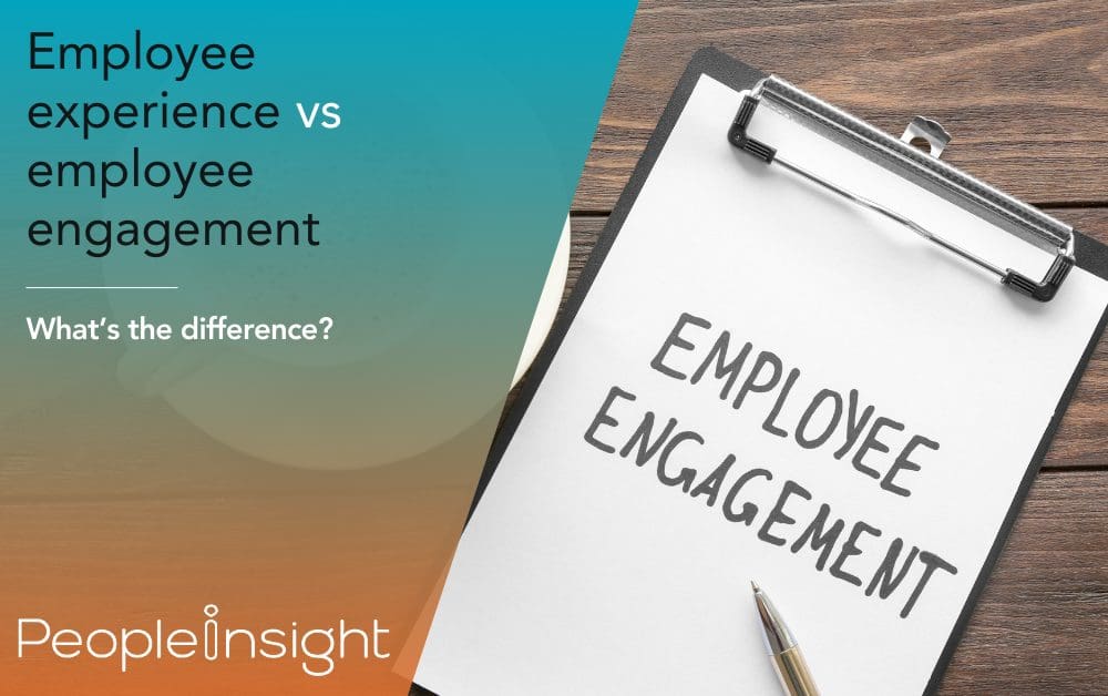 Employee experience vs employee engagement What's the difference