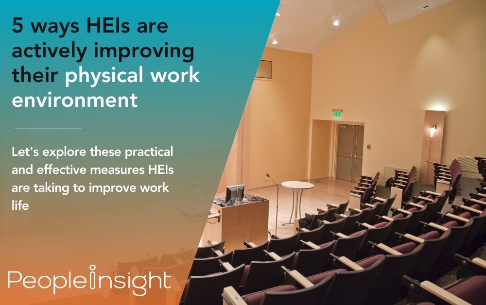 5 ways HEIs are actively improving their physical work environment