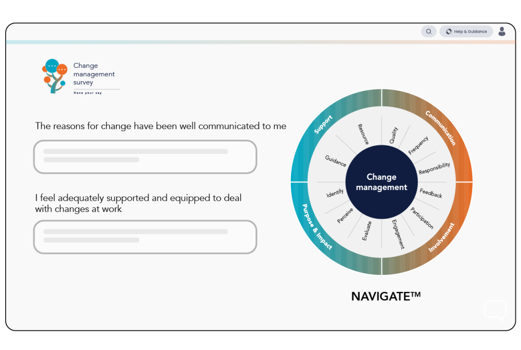 Navigate survey